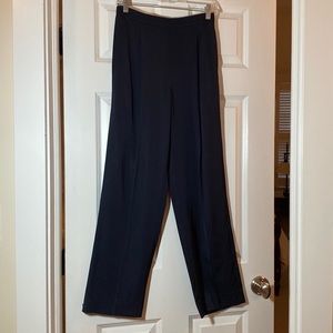 Navy wide leg Vince. pants. Size S/P - Inseam 30”.